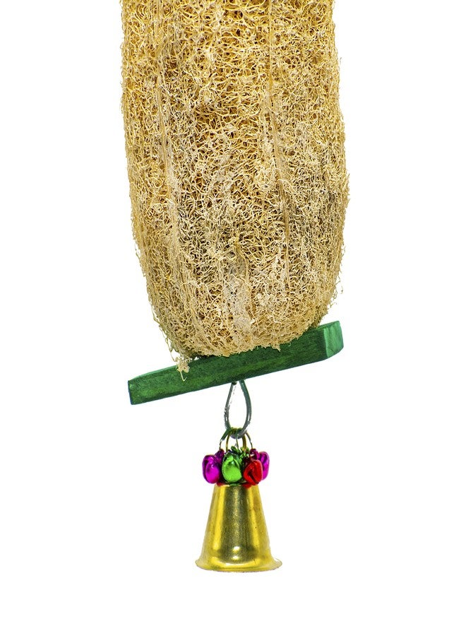 PETZOO Playful Mesh Hanging Chewable Toy for Big Birds, Macaw, African Grey Pet Toy, Parrot, Alexandrine, Budgies, Hamster Cage Accessories, Resting Toy & Wooden Training Aid for Bird & Parrots - Image 4